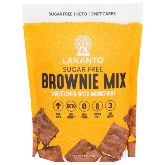 Lakanto - Brownie Mix Sweetener, 9.71 Oz - Pack of 8