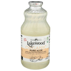 Lakewood - Organic Pure Aloe Juice, 32 Oz - Pack of 6