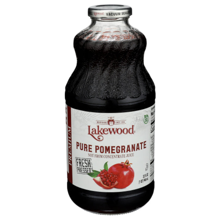 Lakewood - Pure Pomegranate Juice, 32 Oz - Pack of 6