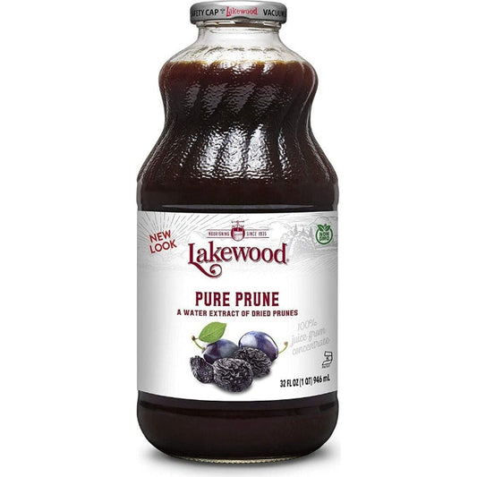 Lakewood - Pure Prune Juice, 32 Oz - Pack of 6