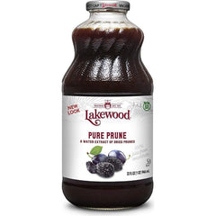 Lakewood - Pure Prune Juice, 32 Oz - Pack of 6