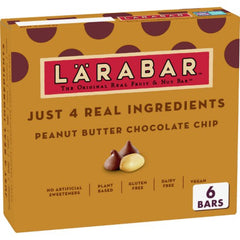 Larabar - Peanut Butter Chocolate Chip Protein Bar, 9.6oz | Pack of 8