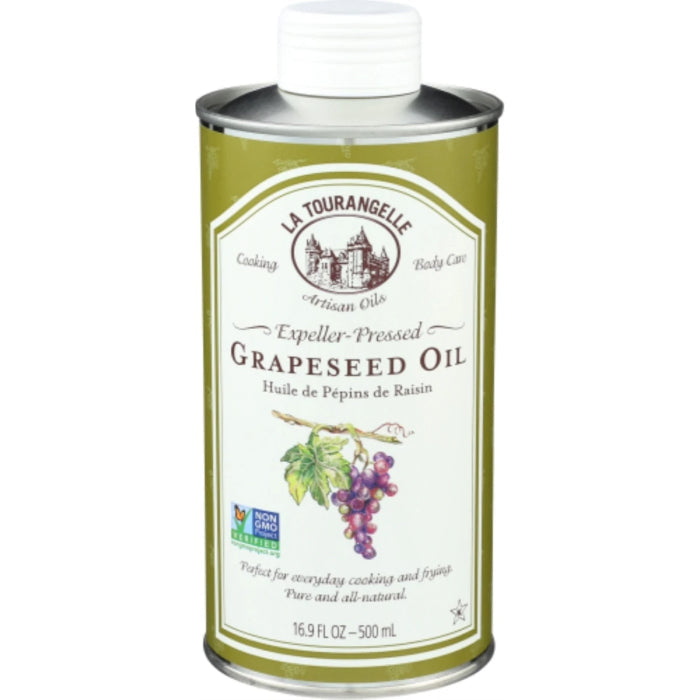 La Tourangelle - Grapeseed Oil, 16.9 Oz - Pack of 6