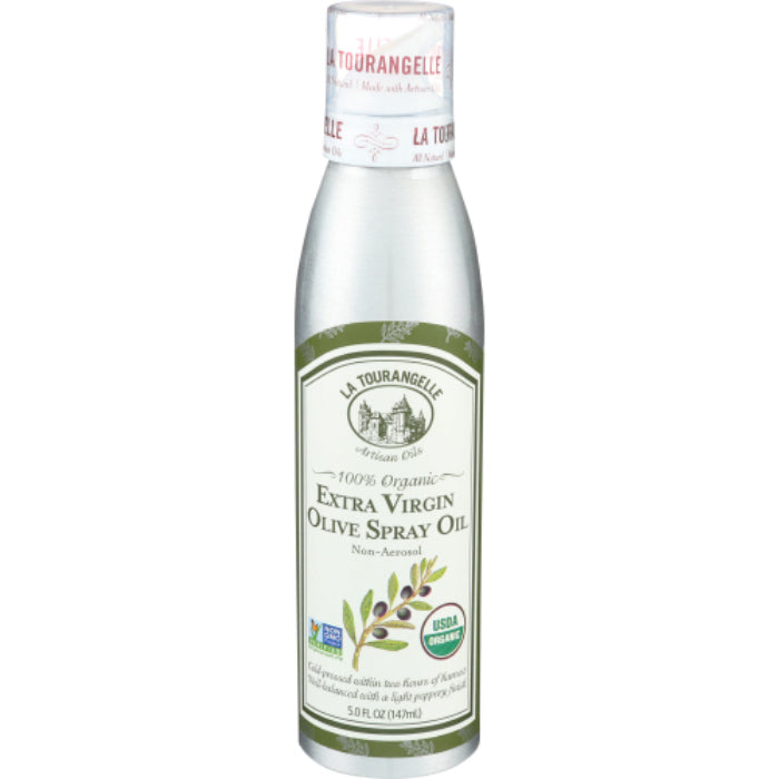 La Tourangelle - Organic Extra Virgin Olive Oil, 147 ml - Pack of 6