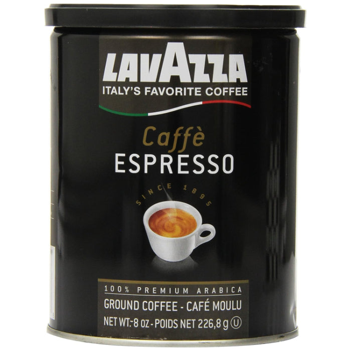 Lavazza Coffee - Ground Espresso Can, 8oz - Pack of 6