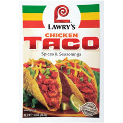 Lawry's - Chicken Taco Seasoning Mix, 1 Oz - Pack of 12