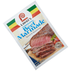 Lawry's - Beef Marinade Seasoning, 1.06 Oz - Pack of 12