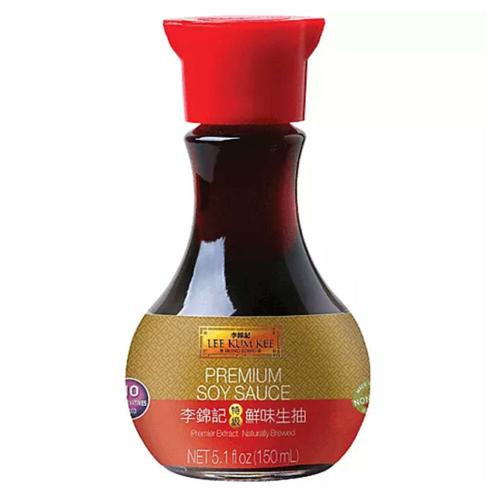 Lee Kum Kee - Premium Soy Sauce, 5.1 Oz - Pack of 6