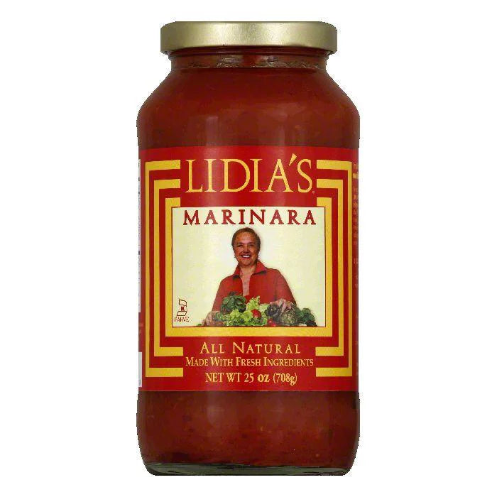 LIDIAS SAUCE PASTA MARINARA 25 OZ - Pack of 6