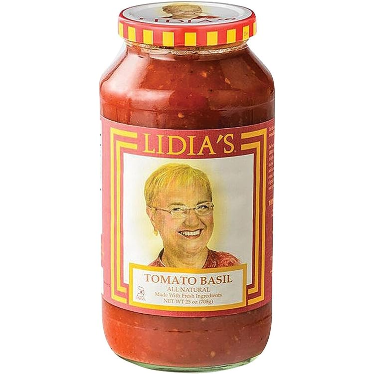 LIDIAS SAUCE PASTA TOMATO BASIL 25 OZ - Pack of 6