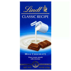 Lindt - Classic Milk Chocolate Bar, 4.4 Oz - Pack of 12