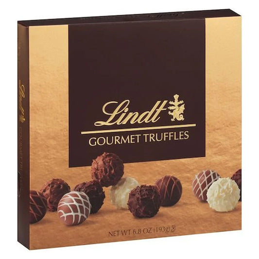 Lindt - Gourmet Chocolate Truffles Gift Box, 6.8 Oz | Pack of 7