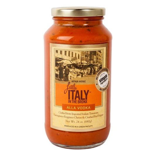 LITTLE ITALY IN THE BRONX SAUCE VODKA MARINAR 24 OZ - Pack of 6