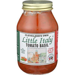 LITTLE ITALY SAUCE PASTA TOMATO BASIL 32 OZ - Pack of 12