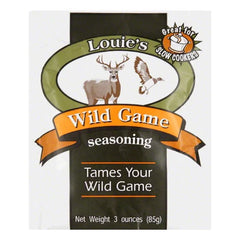 LOUIES SSNNG WILD GAME 3 OZ - Pack of 12