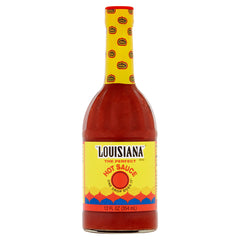LOUISIANA BRAND SAUCE HOT 12 OZ - Pack of 12