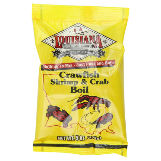 Louisiana Fish Fry - Crawfish Shrimp & Crab Boil, 5 Oz - Pack of 24