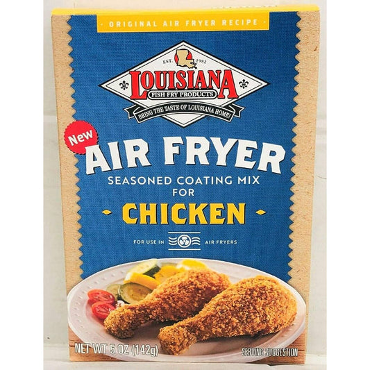 Louisiana Fish Fry - Air Fryer Chicken Coating Mix, 5 Oz - Pack of 6