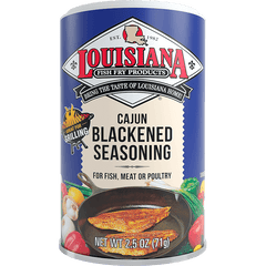 Louisiana Fish Fry - Cajun Blackened Seasoning, 2.5 Oz - Pack of 12