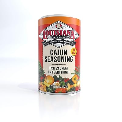 Louisiana Fish Fry - Cajun Seasoning, 8 Oz - Pack of 12