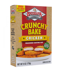 Louisiana Fish Fry - Crunchy Bake Chicken Seasoning, 6 Oz - Pack of 6