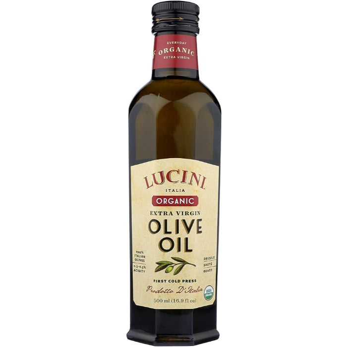 Lucini - Everyday Organic Extra Virgin Olive Oil, 17 Oz - Pack of 6