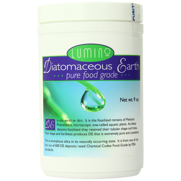 LUMINO WELLNESS DIATOMACEOUS EARTH 9 OZ