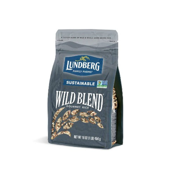 Lundberg - Wild Blend Brown Rice, 16 Oz - Pack of 6