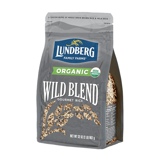 Lundberg - Organic Wild Blend Rice, 2 Lbs - Pack of 6