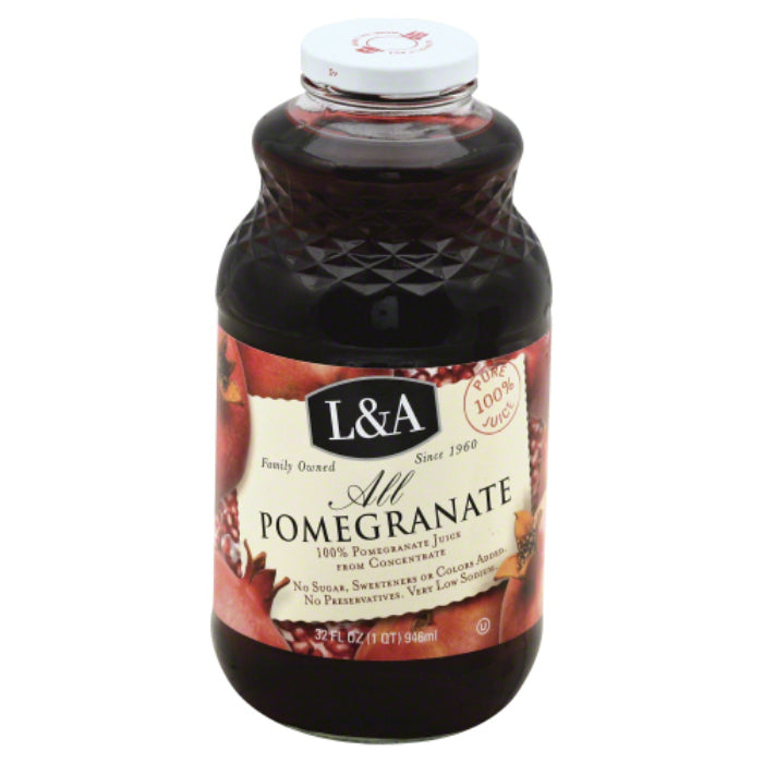 L & A JUICE - ALL PMGRNT 32 FO - Pack of 6