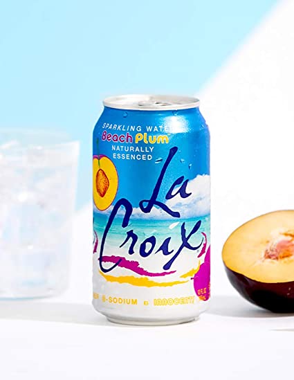 La Croix - Beach Plum (12 pack 12oz cans)
 | Pack of 2 - PlantX US