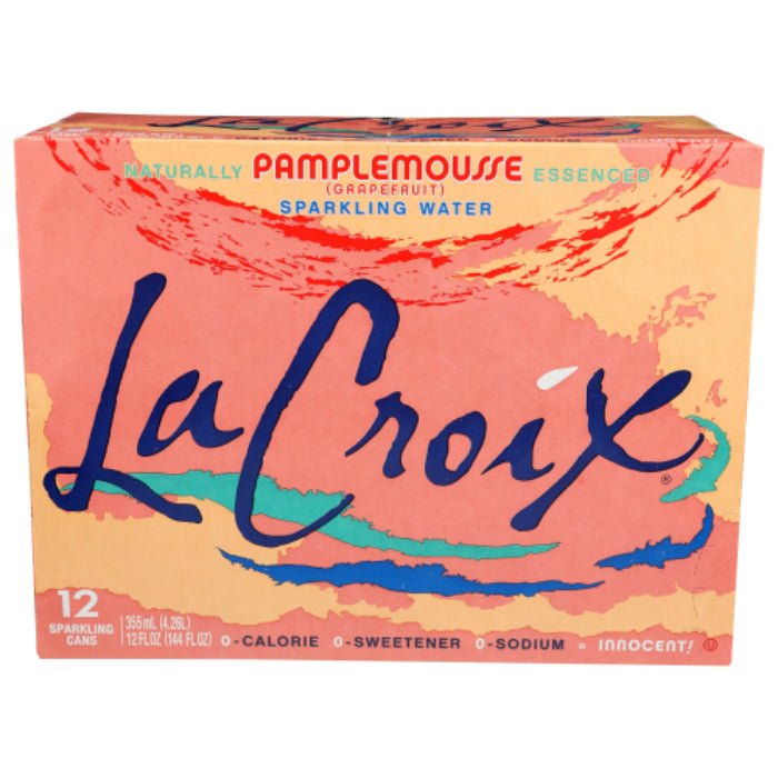 La Croix - Pample Mousse Grapefruit Sparkling Water, 12Pk - 144oz - Pack of 2