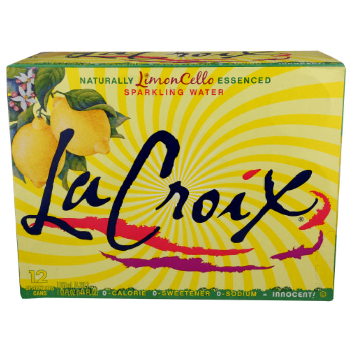 La Croix - Limoncello Sparkling Water, 12Pk - 144 Oz - Pack of 2