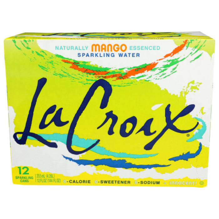 La Croix - Mango Sparkling Water, 12Pk - 144oz - Pack of 2