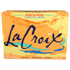 La Croix - Peach-Pear Sparkling Water, 12Pk - 144oz - Pack of 2