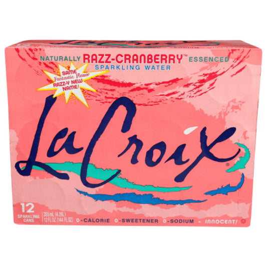 La Croix - Razz-Cranberry Sparkling Water, 12Pk - 144oz - Pack of 2