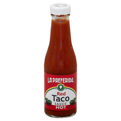 La Preferida - Red Hot Taco Sauce, 7 Oz - Pack of 12