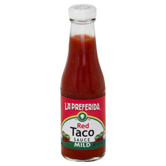 La Preferida - Red Taco Mild Sauce, 7 Oz - Pack of 12