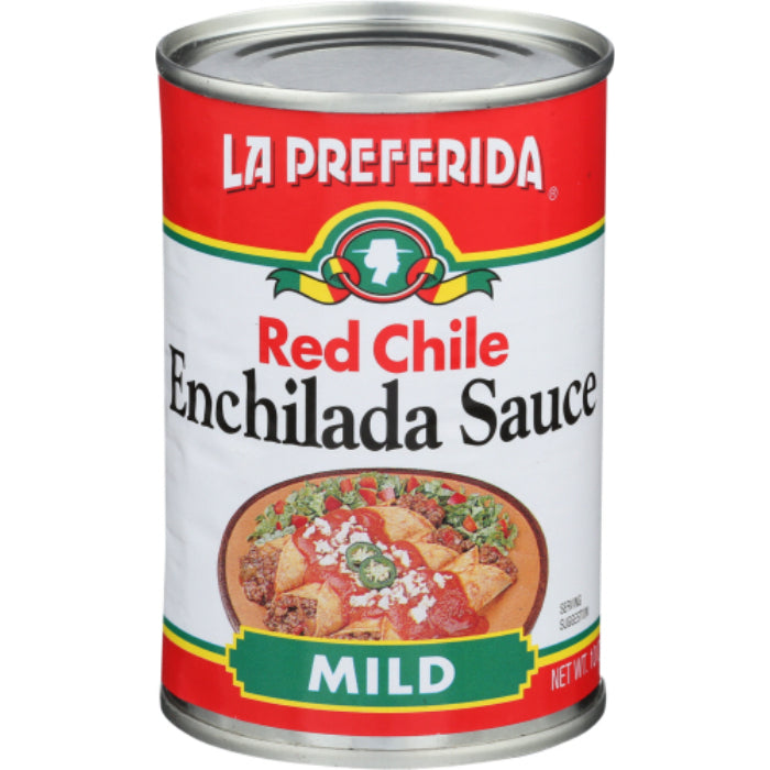 La Preferida - Red Chile Enchilada Mild Sauce, 10 Oz - Pack of 12