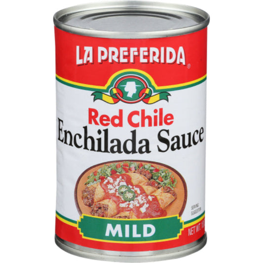 La Preferida - Red Chile Enchilada Mild Sauce, 10 Oz - Pack of 12