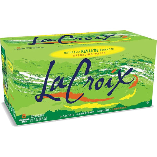 LA CROIX - Key Lime Sparkling Water 96FO ( Pack of 3)