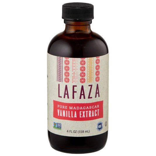 Lafaza - Pure Madagascar Vanilla Extract - 4 oz  Pack of 6