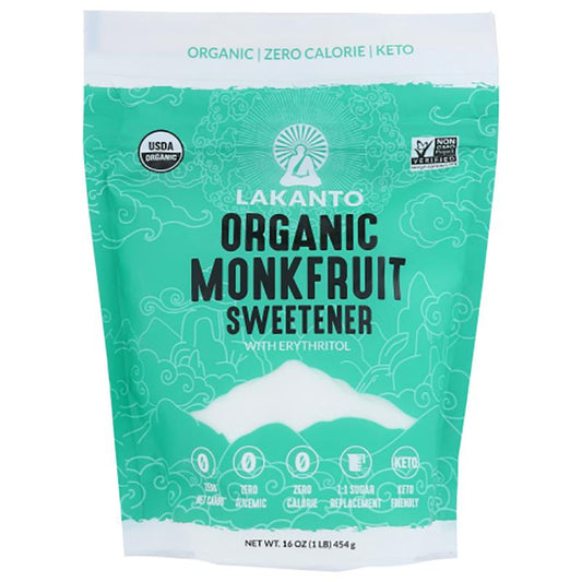 Lakanto Monkfruit Sweetener, 16 oz