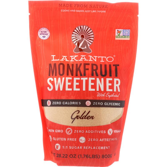 Lakanto Monkfruit Sweetener Golden, 28.22 oz