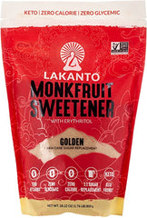 Lakanto - Monkfruit Sweetener Golden, 28.22 Oz | Pack of 8