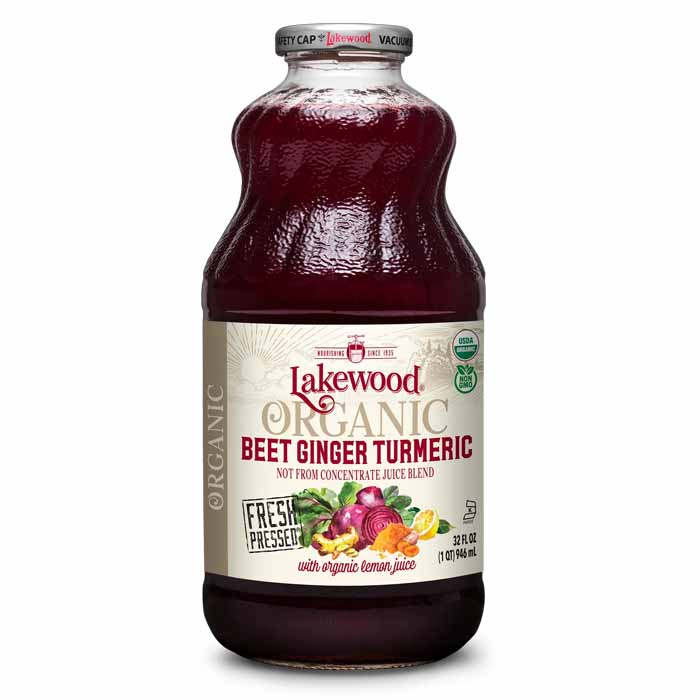 Lakewood - Juice Beet Ginger Turmeric Juice, 32fl (Pack of 6)