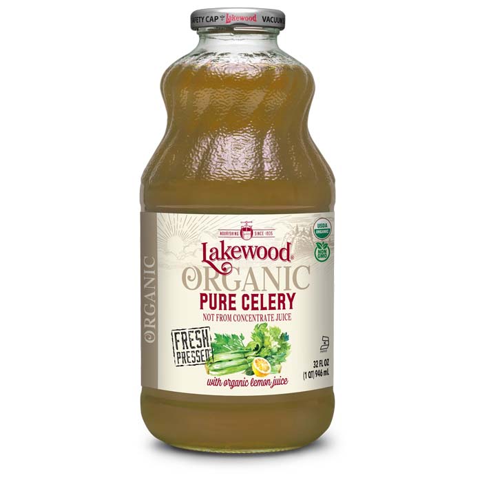 Lakewood - Juice Pure Celery Juice, 32fl (Pack of 6)