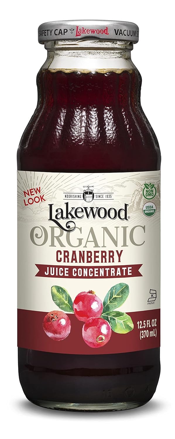 Lakewood - Organic Cranberry Concentrate Juice, 12.5 Oz