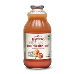 Lakewood - Organic Pure Pink Grapefruit Juice, 32 Oz - Pack Of 6