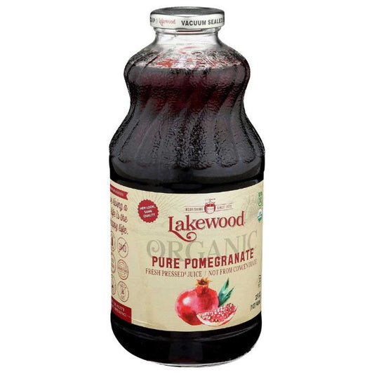 Lakewood - Pure Pomegranate Juice, 32 Oz - Pack Of 6